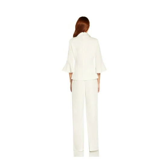 Adrianna Papell Crepe Tuxedo Top For Female - Image 3
