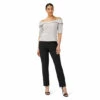 Adrianna Papell Off Shoulder Metallic Top For Female