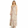 Adrianna Papell Off Shoulder Jacquard Ballgown For Female