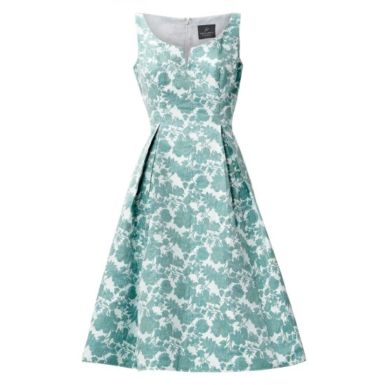 Adrianna Papell Jacquard Fit And Flare Dress For Female - Image 5