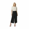 Adrianna Papell Textured Satin Pull On Pant For Female